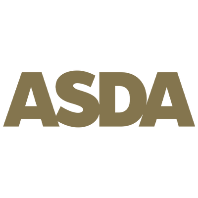 ASDA logo in gold