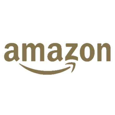 Amazon logo in gold