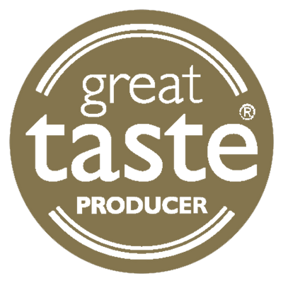 The logo of The Great Taste Awards