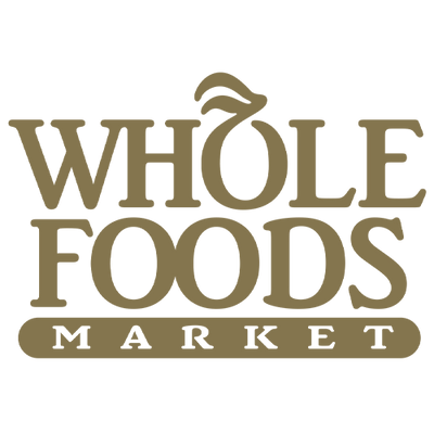 Whole Foods Market logo in gold